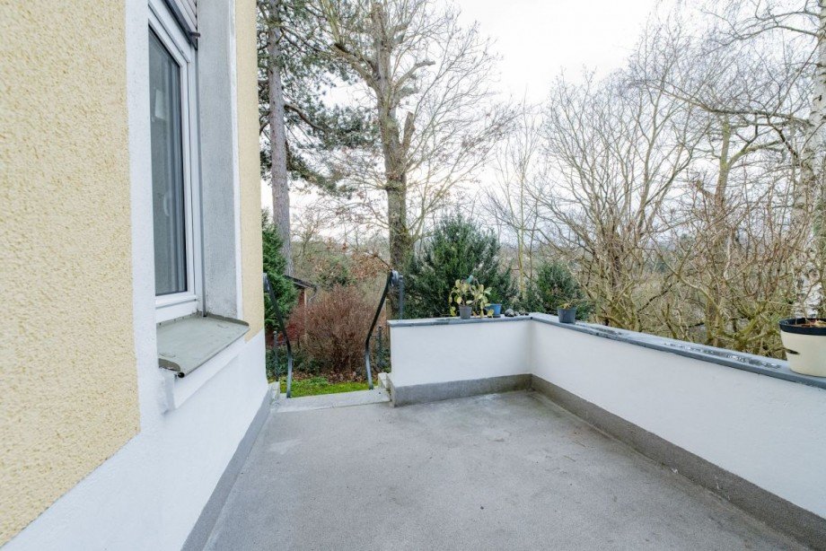 Terrasse Ansicht 2 Wohnung Eisenach
