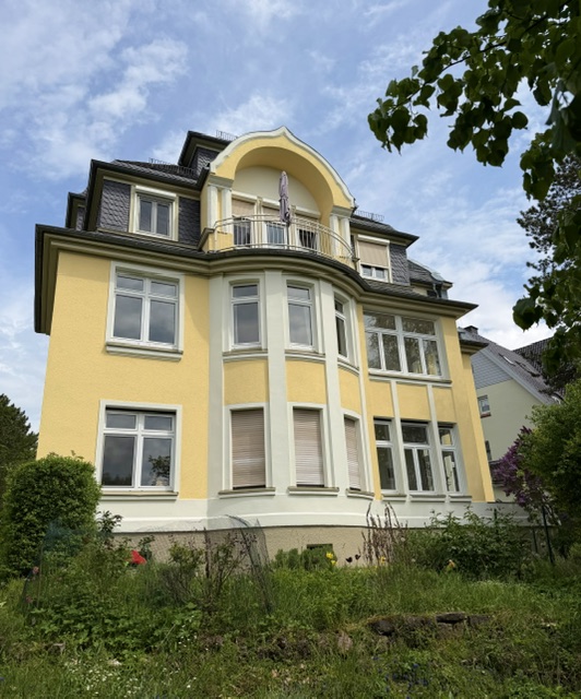 Haus Gartenansicht Wohnung Eisenach