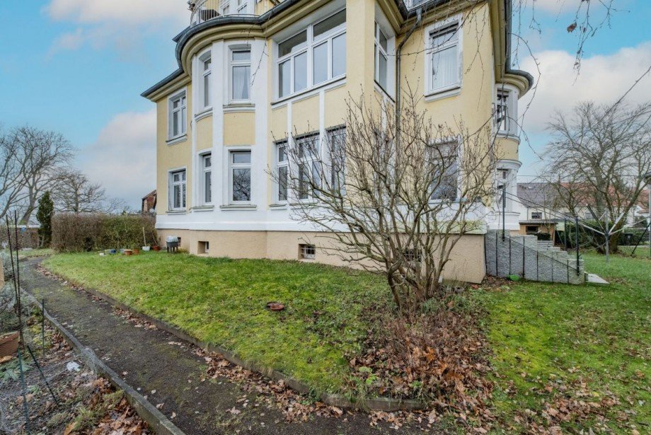 Haus Gartenansicht Wohnung Eisenach