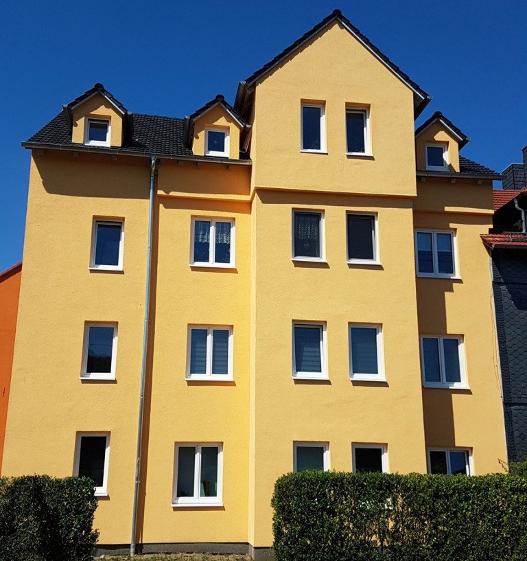 Hausansicht Eisenach Wohnung exklusive 4-Raumwohnung mit Einbauk�che